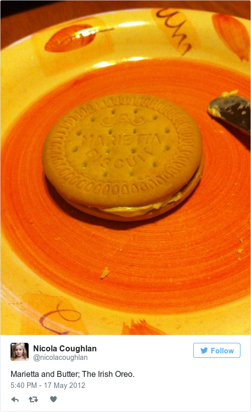 Butter on Marietta biscuits was the ultimate Irish childhood treat