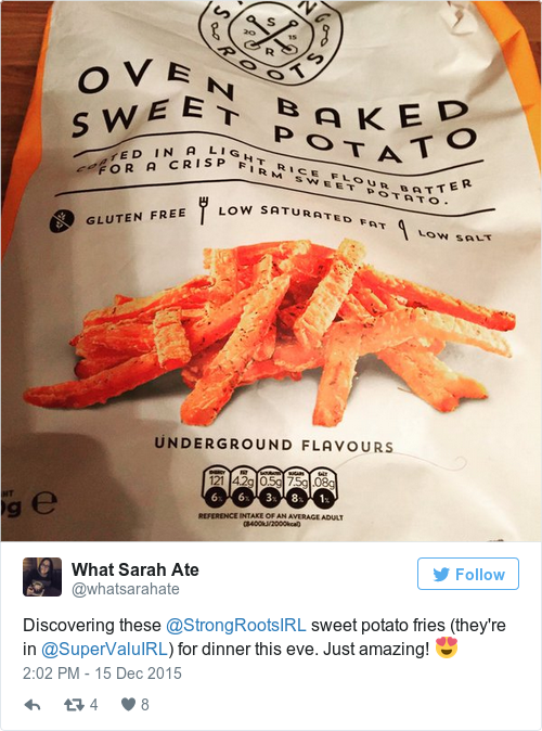 mccain oven chips syn value