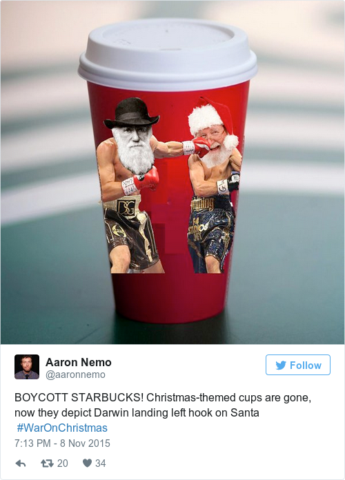 heres why people are not happy with starbucks new red cup design starbucks christmas controversy