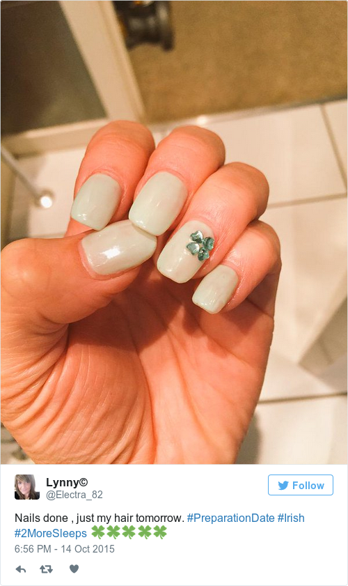 15 Creative Pieces Of Nail Art Inspired By Ireland · The Daily Edge 3. It's a nice little way to represent - 15 Creative Pieces Of Nail Art Inspired By Ireland · The Daily Edge