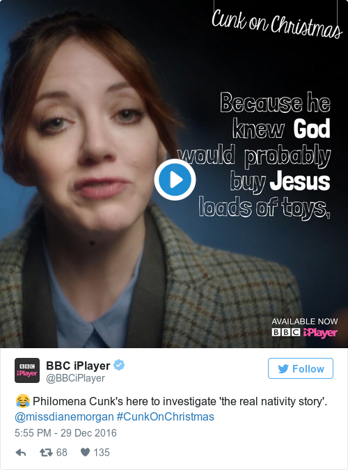 people absolutely loved screenwipe 39 s philomena cunk 39 s take cunk on christmas