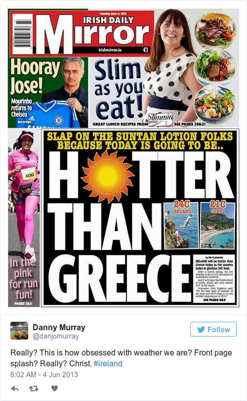 12 weather headlines that could only have been published in Ireland