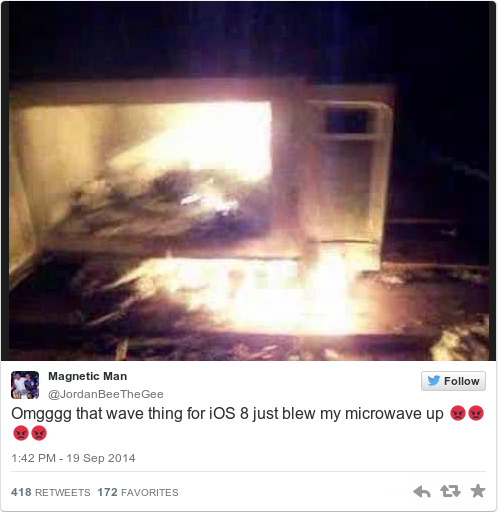 LAPD are actually warning iPhone users not to microwave their phone