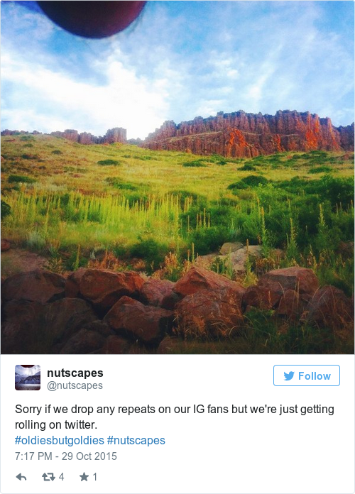 This Instagram account invented the term 'nutscaping' but what is it?