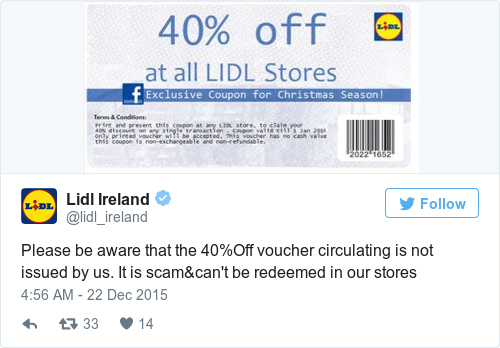 Lidl coupons ireland