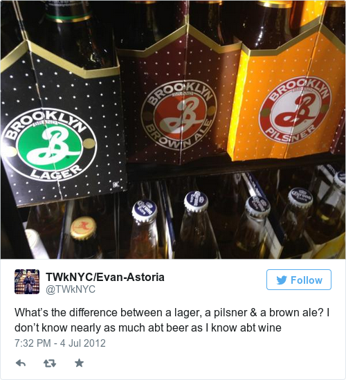 This handy infographic explains the differences between every sort of beer