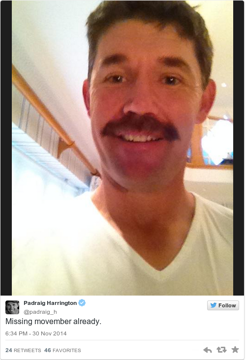Padraig harrington facial scars South american nudist pictures