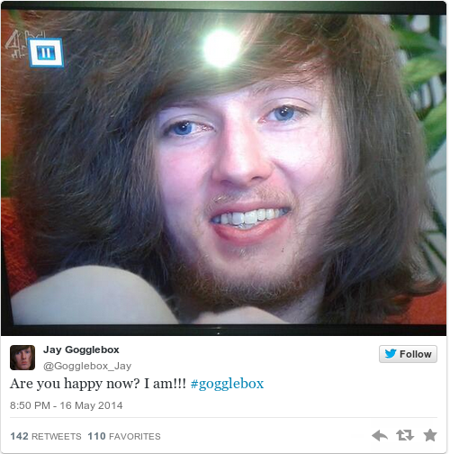 Silent Jay opened his mouth on Gogglebox and Twitter couldn’t handle it