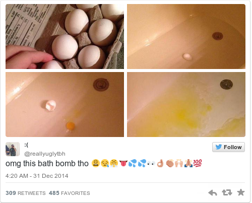 ‘Bath bombing’ is the last great meme of 2014