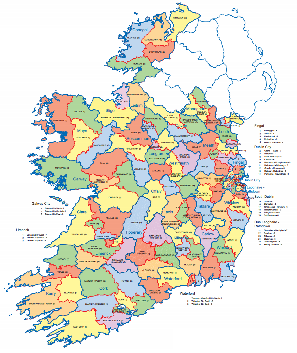 Here are the new boundaries for next year's local elections