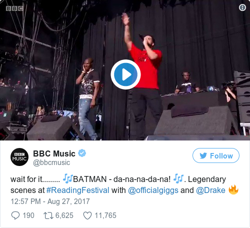 Tweet by @BBC Music