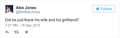 Tweet by @Alex Jones