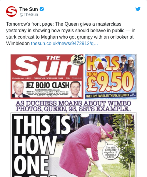 Tweet by @The Sun