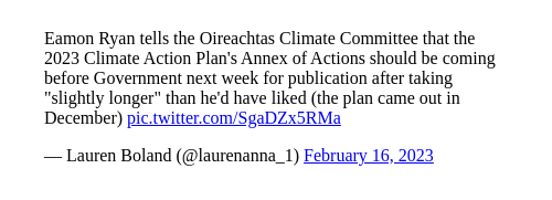 Tweet by @Lauren Boland