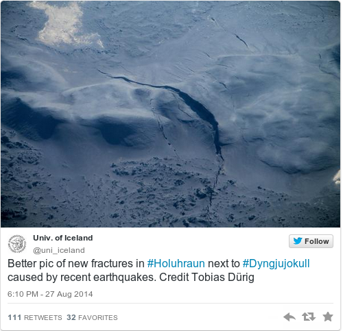 Tweet by @Univ. of Iceland