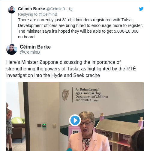 Tweet by @Céimin Burke