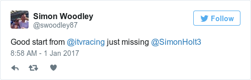 Tweet by @Simon Woodley