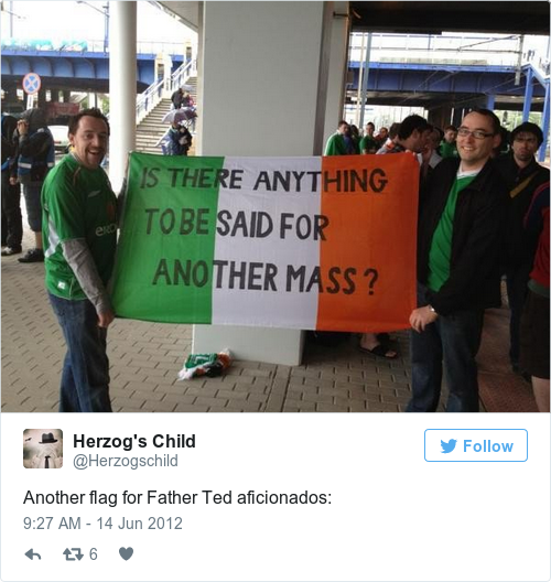 Tweet by @Herzog's Child