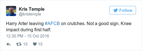 Tweet by @Kris Temple