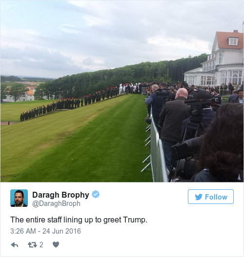 Tweet by @Daragh Brophy