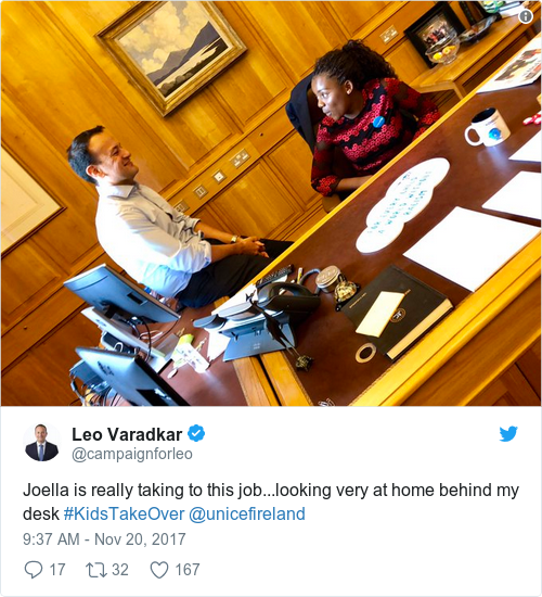 Tweet by @Leo Varadkar