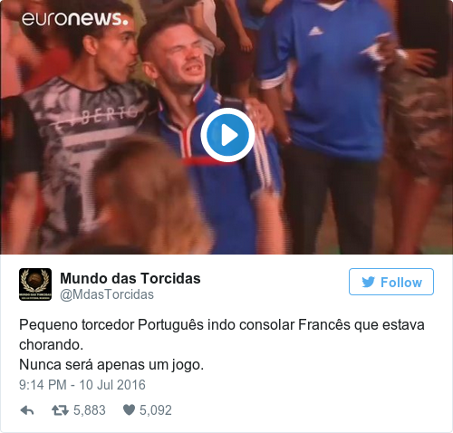 Tweet by @Mundo das Torcidas