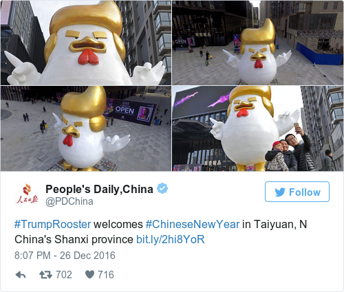 Tweet by @People's Daily,China
