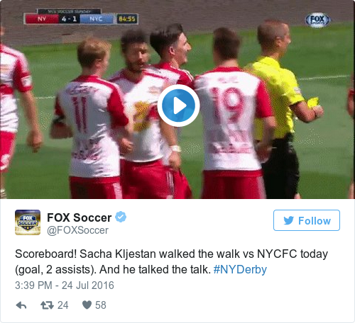Tweet by @FOX Soccer