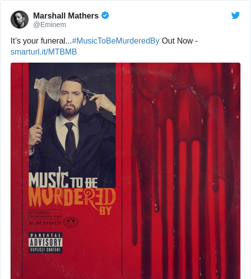 Tweet by @Marshall Mathers