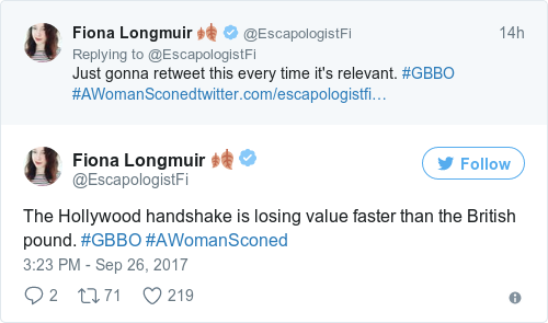 Tweet by @Fiona Longmuir 🍂