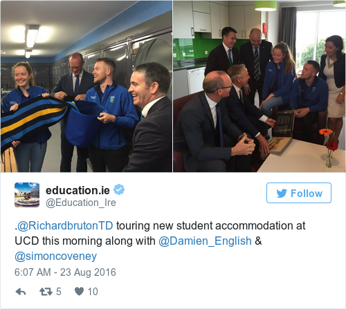 Tweet by @education.ie