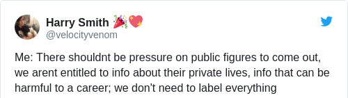 Tweet by @Harry Smith 🎉💖