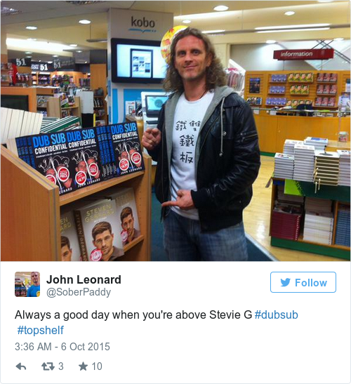 Tweet by @John Leonard