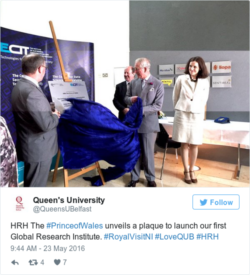 Tweet by @Queen's University