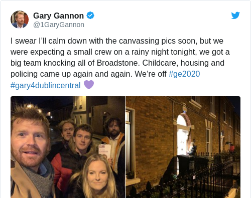 Tweet by @Gary Gannon