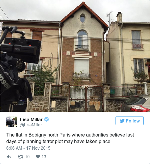 Tweet by @Lisa Millar