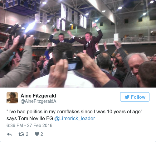 Tweet by @Áine Fitzgerald