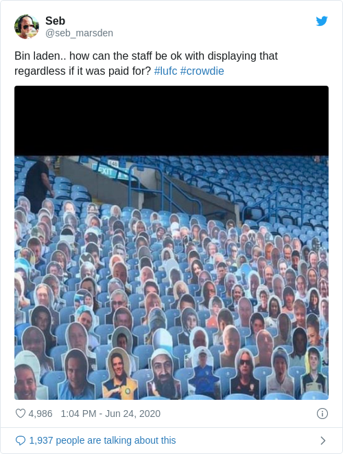 Tweet by @Seb