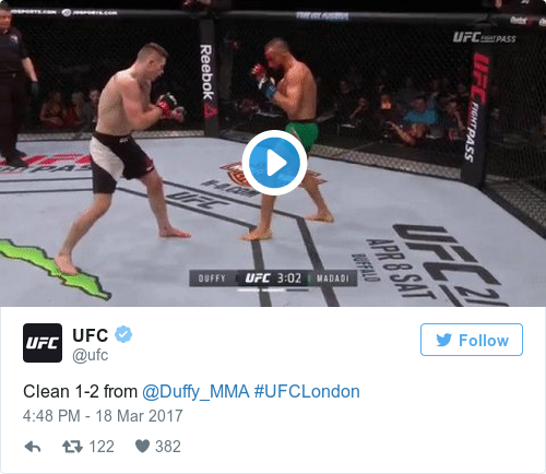 Tweet by @UFC