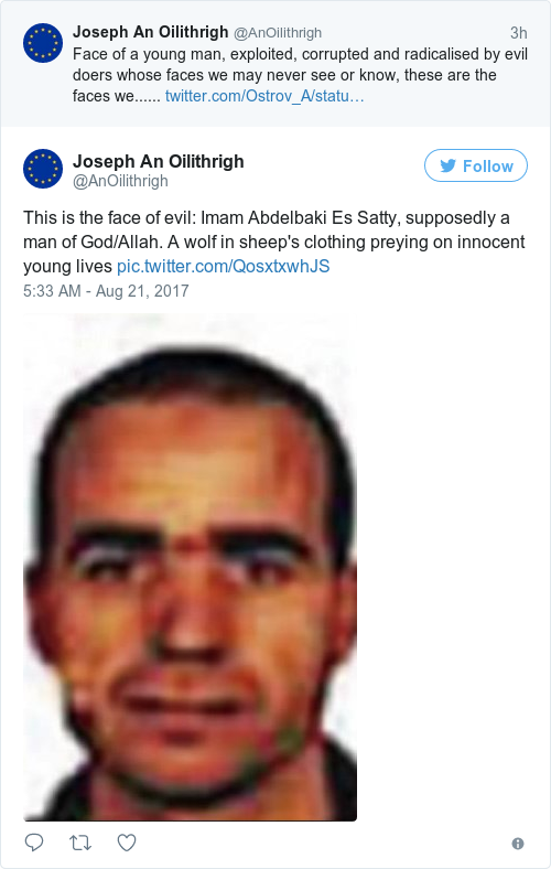 Tweet by @Joseph An Oilithrigh