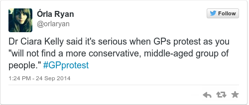 Tweet by @Órla Ryan