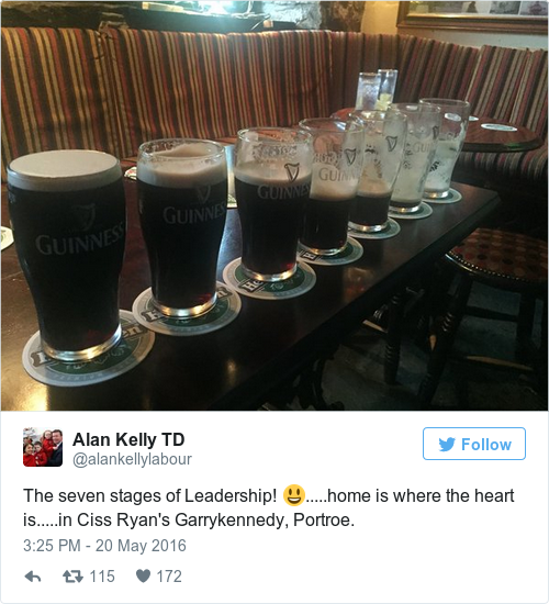 Tweet by @Alan Kelly TD