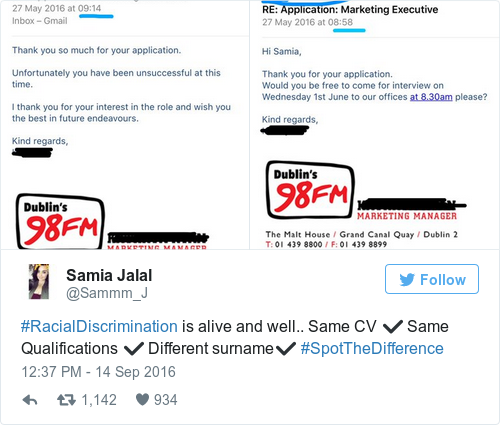 Tweet by @Samia Jalal