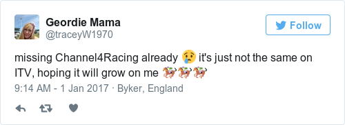 Tweet by @Geordie Mama