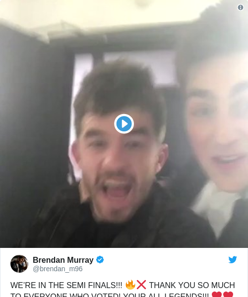 Tweet by @Brendan Murray