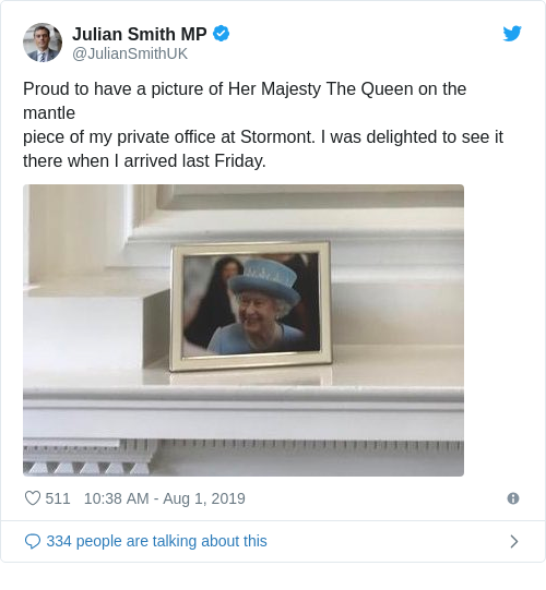 Tweet by @Julian Smith MP