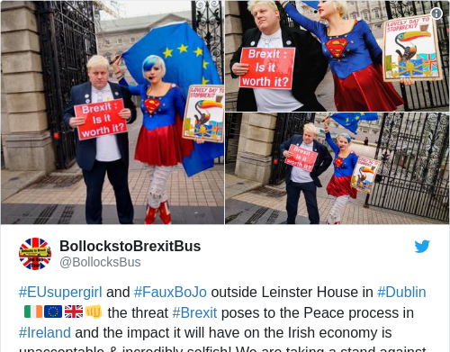 Tweet by @BollockstoBrexitBus