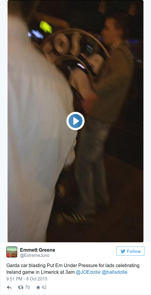 Tweet by @Emmett Greene