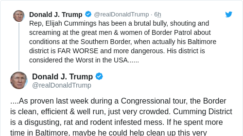 Tweet by @Donald J. Trump