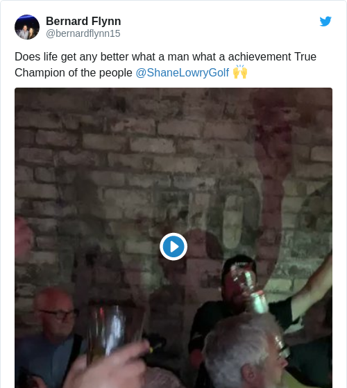 Tweet by @Bernard Flynn